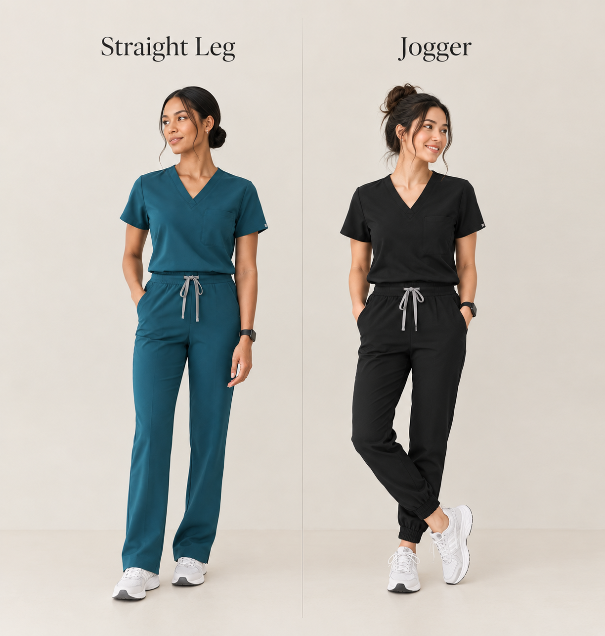 Jogger vs. Straight-Leg Scrub Pants: Which Should You Choose?