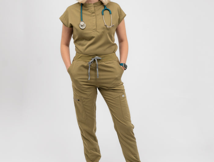 <h1>Modern luxury scrubs designed for confidence</h1>