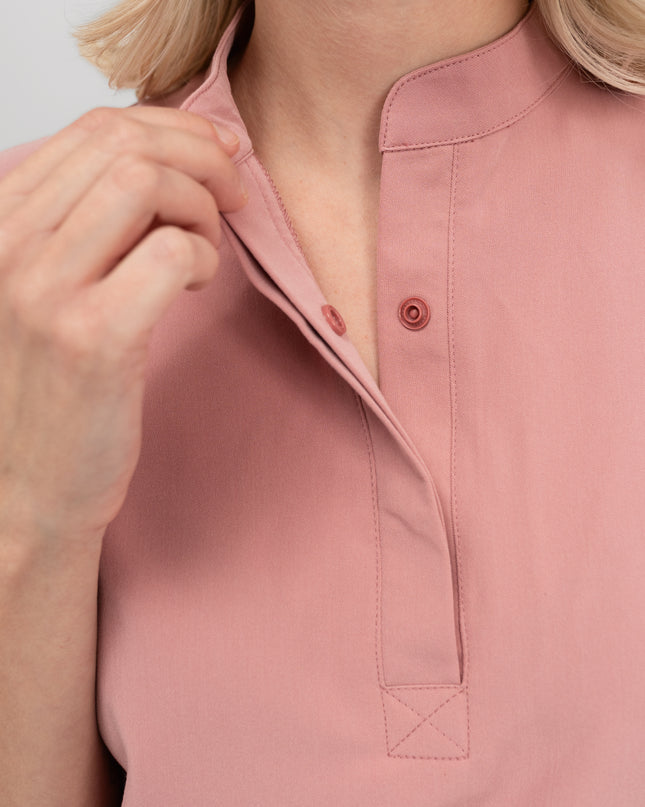 Mandarin Women Scrub Top